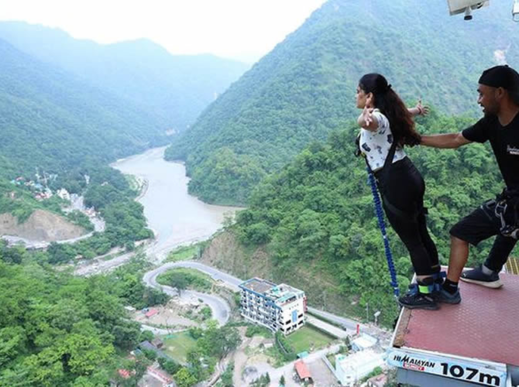 Bungy Jump in Rishikesh