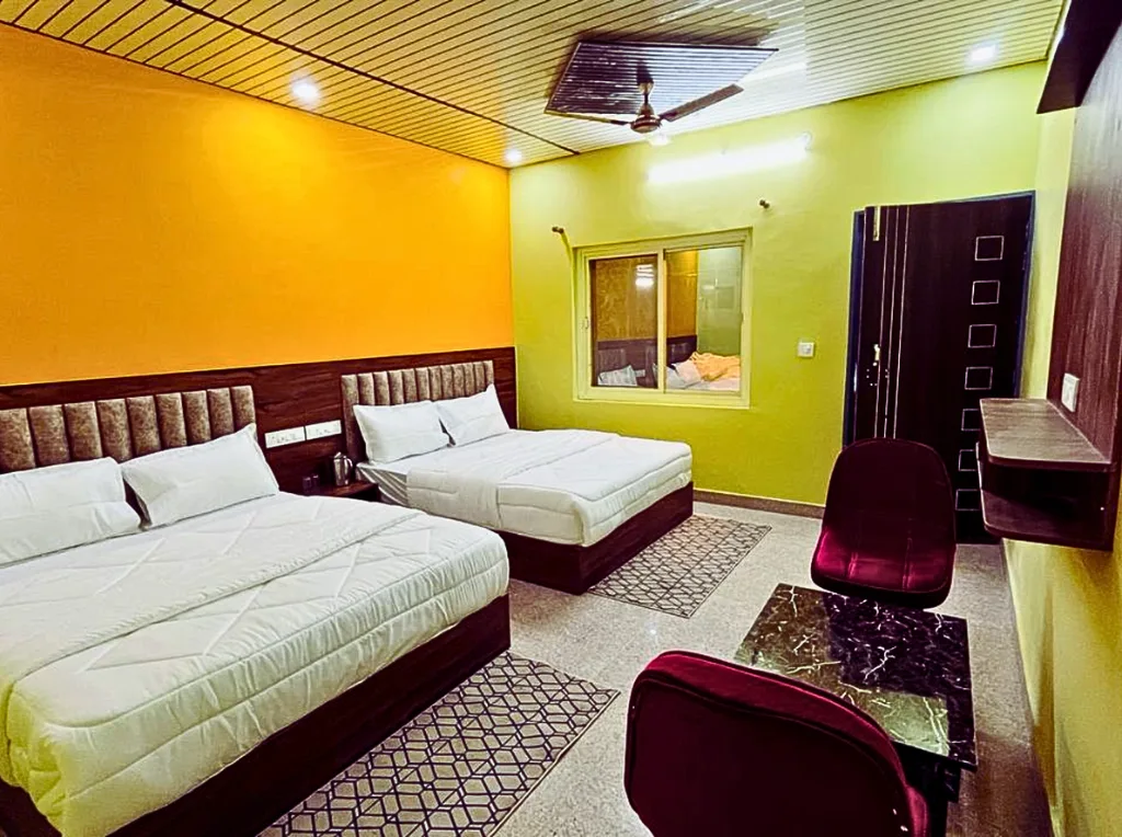 Room view of Best family resort in Rishikesh